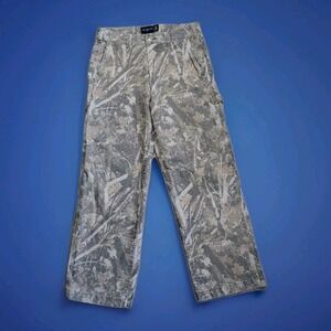 Abercrombie & Fitch Camouflage Men Pants - Gray and Green